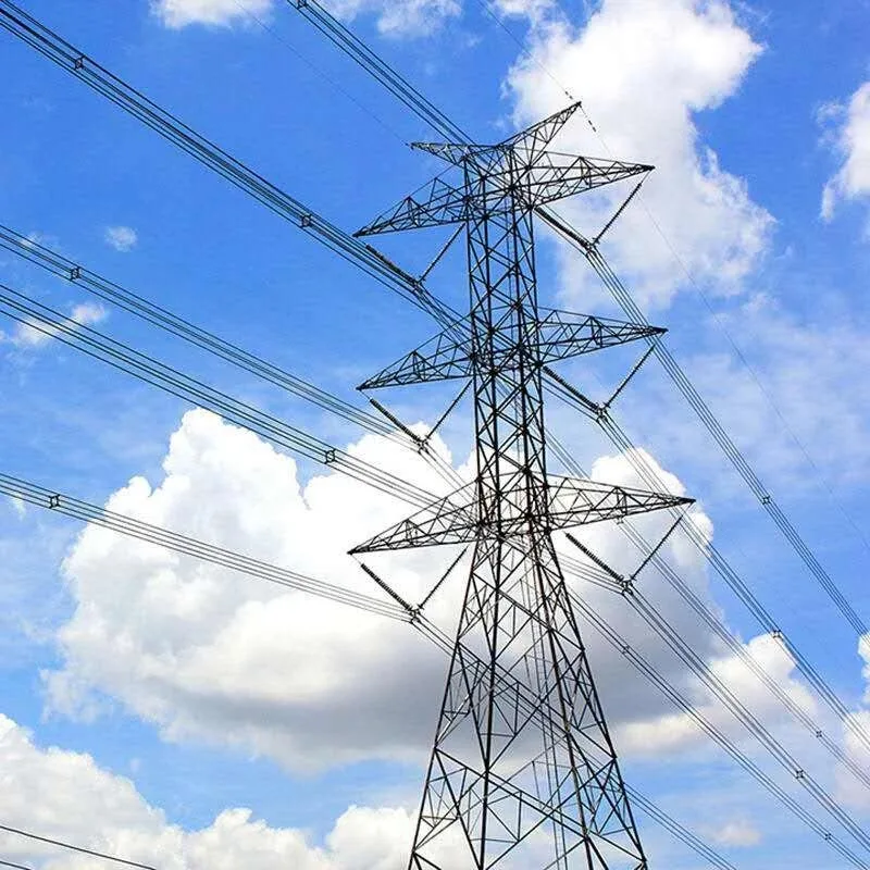 132kV கால்வனேற்றப்பட்ட ஆங்கிள் ஸ்டீல் டிரான்ஸ்மிஷன் டவர்